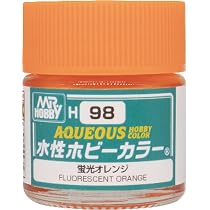 Amazon | GSI クレオス(GSI Creos) 新水性ホビーカラー 蛍光オレンジ